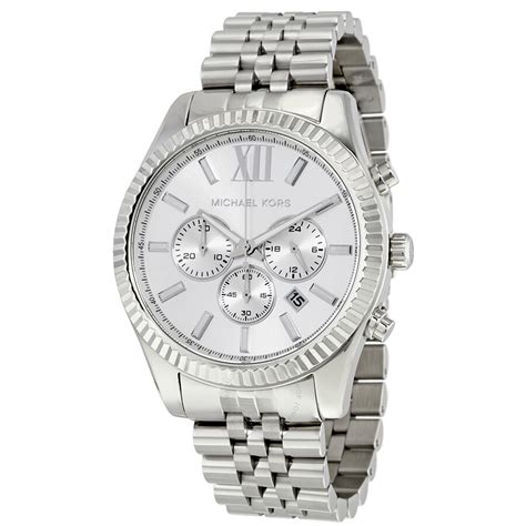 michael kors herren uhr silber|Michael Kors watches for sale.